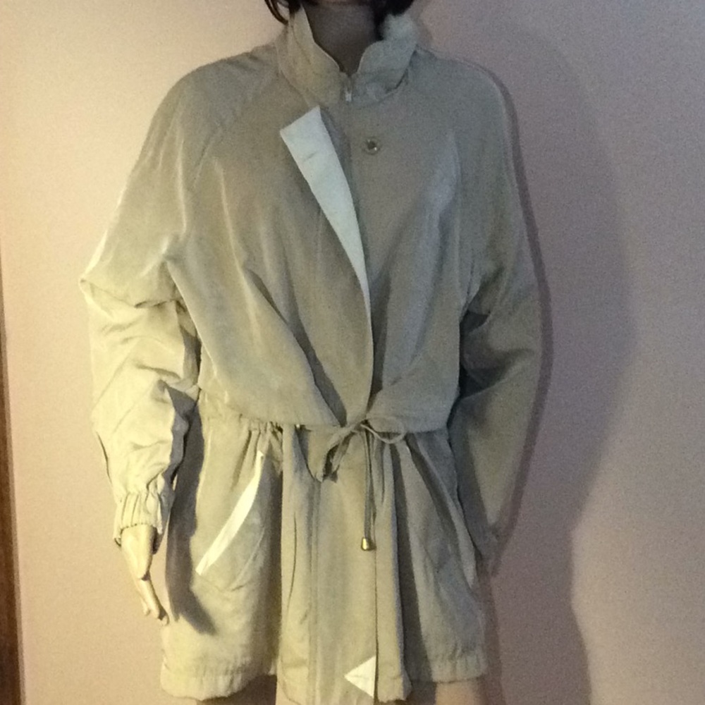 Anorak Coat Trench Rain Coat - Picture 2 of 9